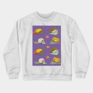 Halloween snails Crewneck Sweatshirt